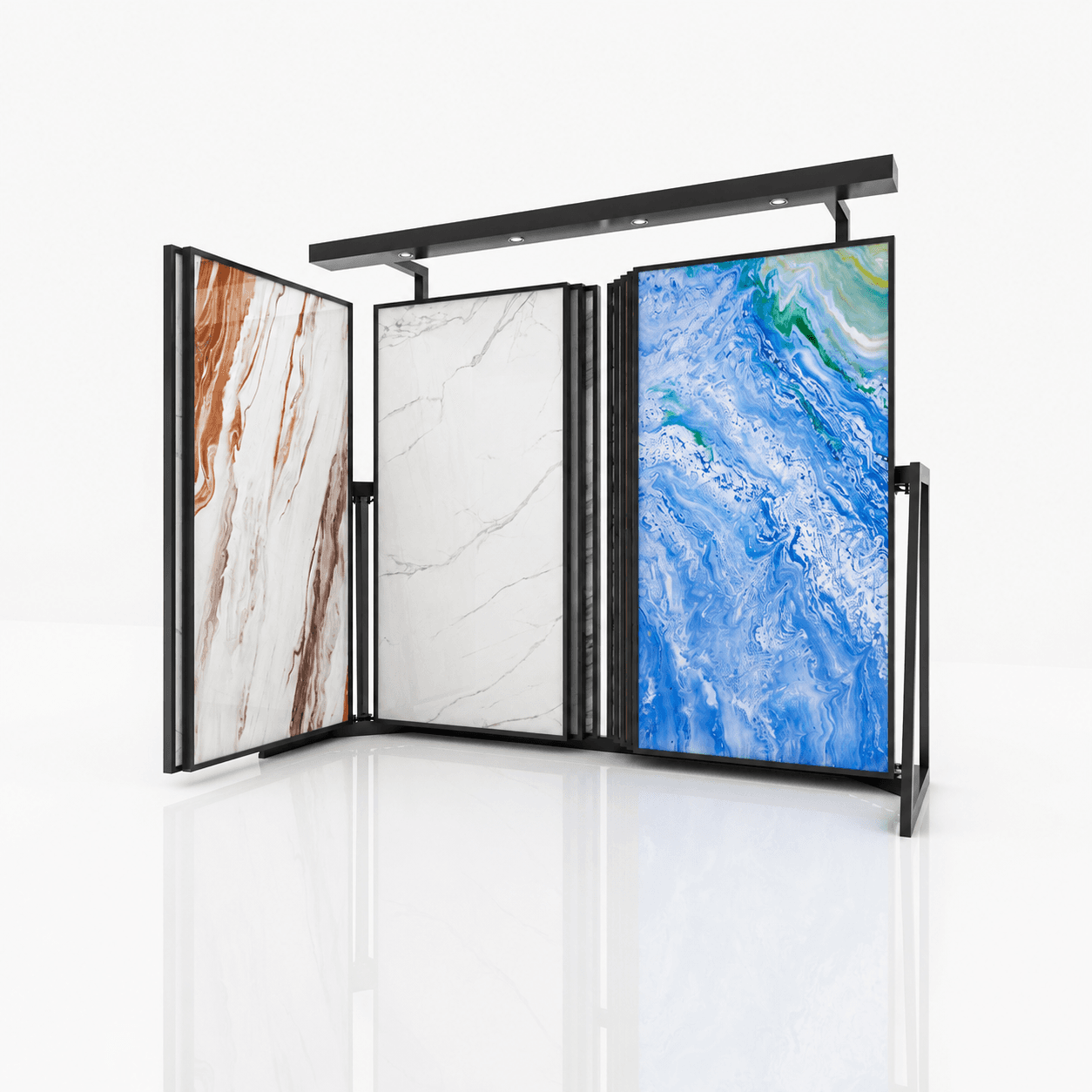 Page Turning Tile Display