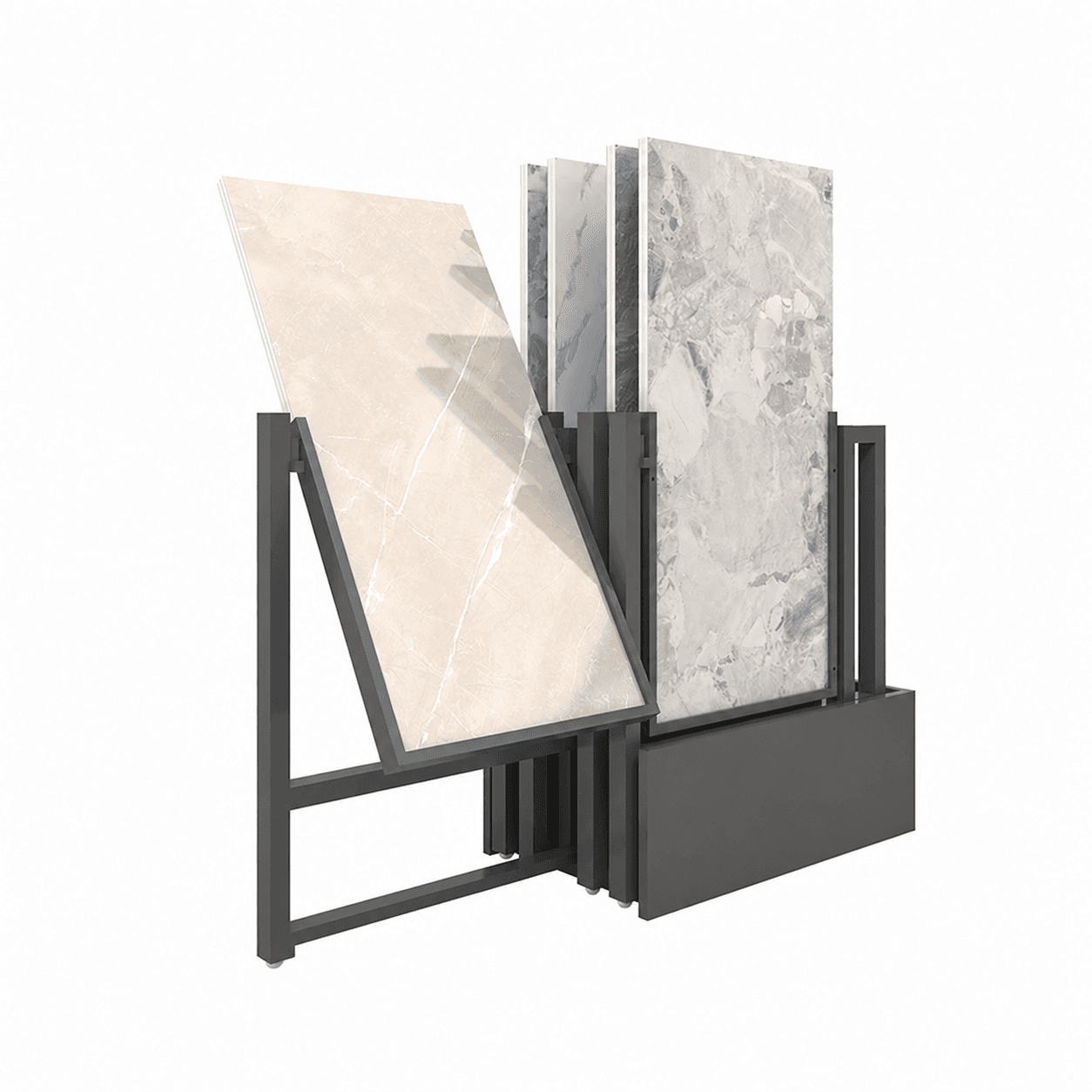 600×1200 Tiles Sample Display Showroom Racks