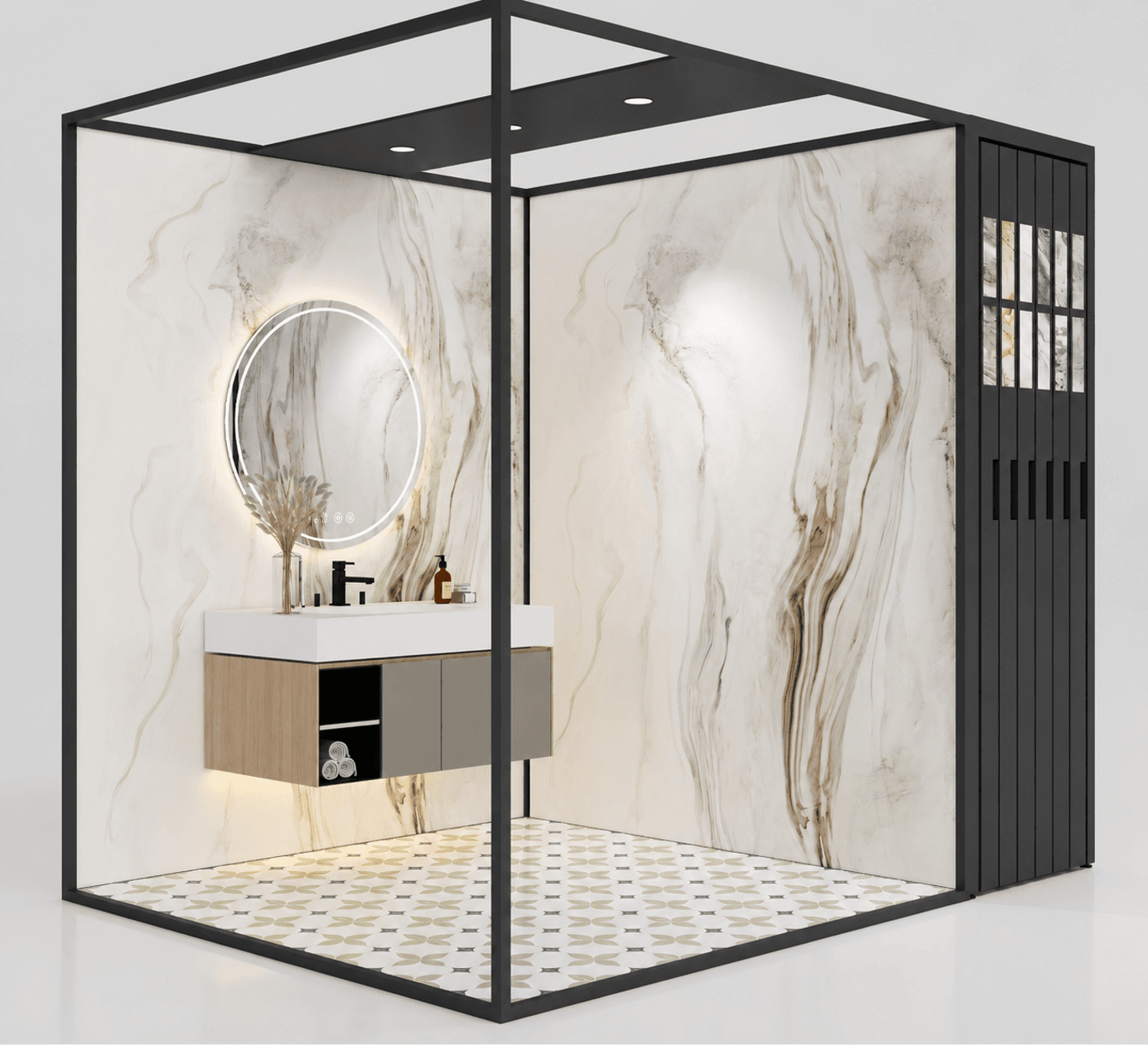 Simulative Tile Display